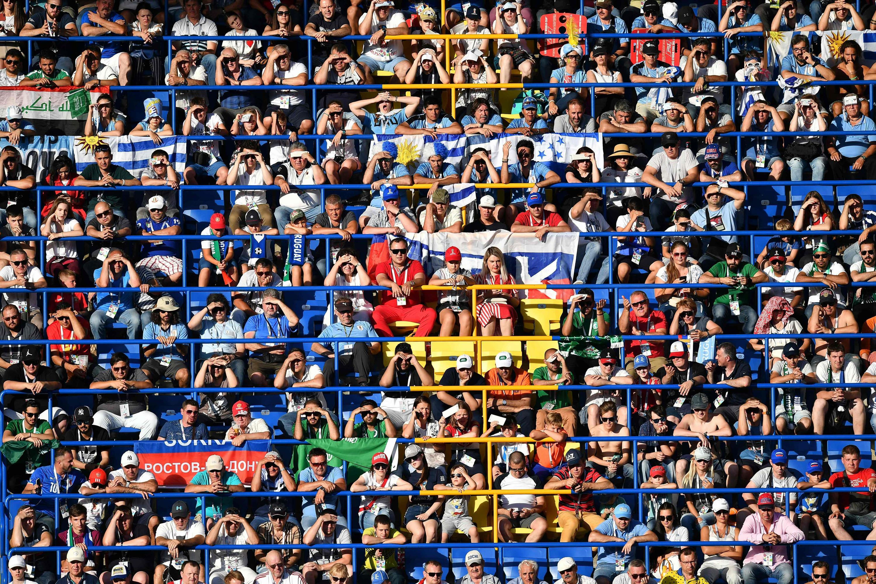 La fiebre del fútbol puede degenerar en comportamientos lamentables de parte de los hinchas en Rusia 2018. (Foto: AFP)
