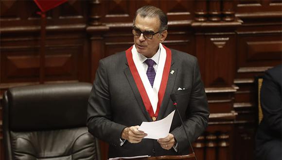 Pedro Olaechea, presidente del Congreso. (Foto: César Campos / GEC)