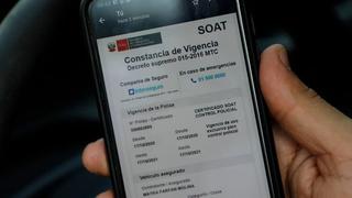 Sepa verificar si el vehículo en el que viajarás cuenta con SOAT