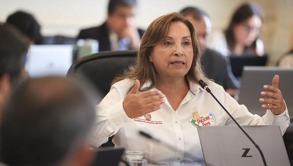 La presidenta Dina Boluarte liderará mañana la sesión del Consejo para la Reforma del Sistema de Justicia. (Foto: Presidencia)