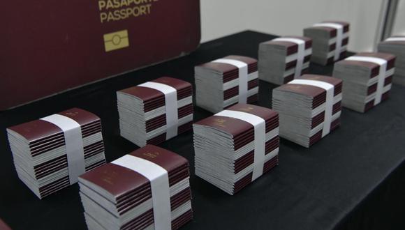 Migraciones recibió el primer lote de 100,000 nuevos pasaportes electrónicos y lanzamiento de citas para tramitar este documento de viaje. (Foto: Mininter)