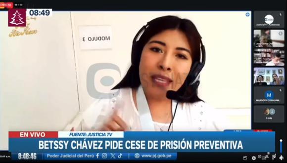 Betssy Chávez afronta 18 meses de prisión preventiva por caso Golpe de Estado.
