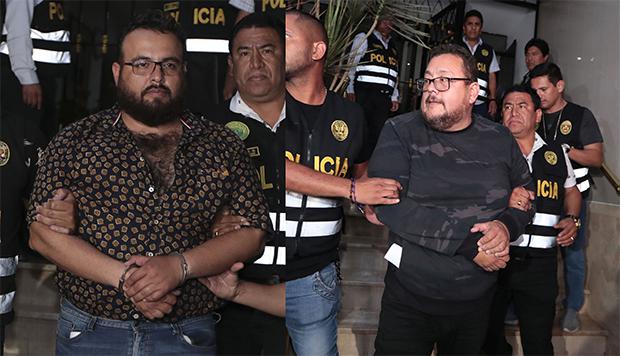 El Poder Judicial dictó 36 meses de prisión preventiva en contra de los hermanos Frank y Jorge Chávez Sotelo. (Foto: GEC)