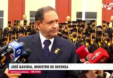 Ministro de Defensa, José Gavidia, pasa incómodo momento con periodista: “Hay que preguntar por cosas importantes”