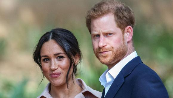 Prínicpe Harry y Meghan, duquesa de Sussex. (Foto: AFP)