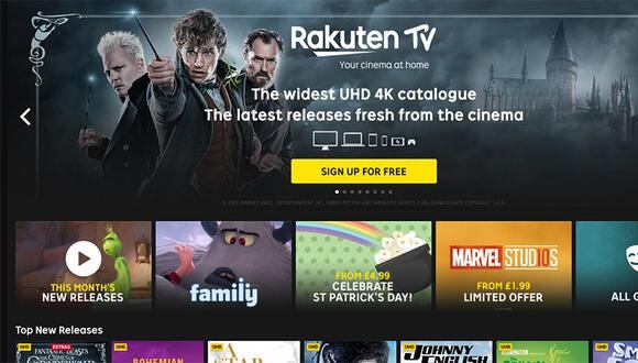 Rakuten TV anunció una oferta disponible en un primer momento para los televisores conectados, con filmes de catálogo pero también inéditos, como una serie documental sobre el FC Barcelona comentada por John Malkovich.