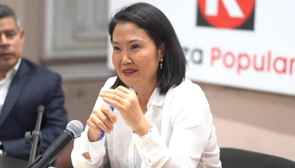 Keiko Fujimori exigió a Dina Boluarte hacer cambios en el gabinete ministerial