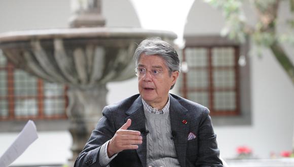 Guillermo Lasso, presidente de Ecuador. (Foto: EFE).