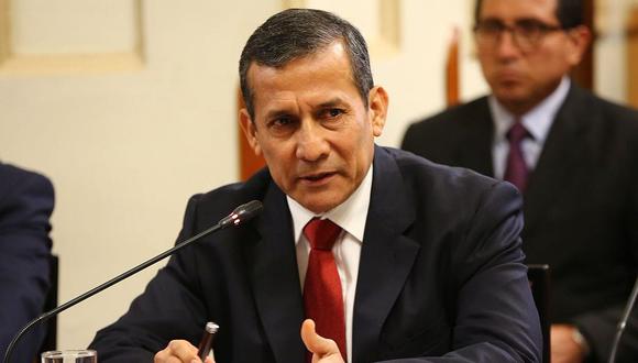 Expresidente Ollanta Humala dijo que la justicia actúa bajo una interferencia política. (Foto: USI)