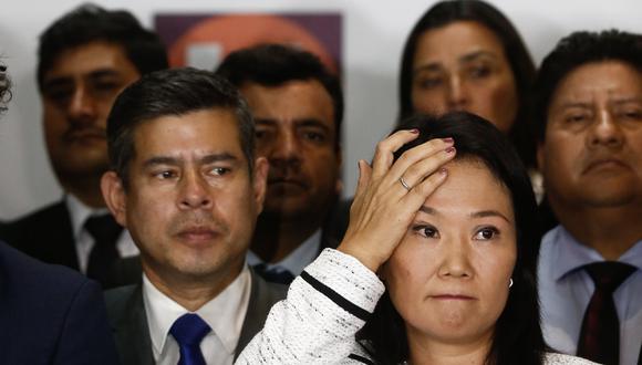 Cuatro de cada 10 personas señala que mala imagen de Keiko Fujimori se debe a su bancada parlamentaria. (FOTO: USI)