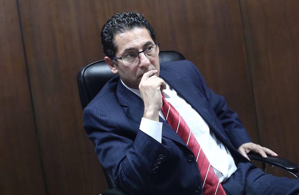 Salvador Heresi dejó el cargo de ministro de Justicia luego que se difundiera un audio en el que conversa con el suspendido juez supremo César Hinostroza. (Foto: GEC)