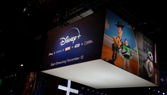 El logo de la plataforma de 'streaming' Disney Plus, en una fotografía de archivo. EFE/EPA/Adam S. Davis