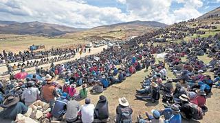 Comunidades alrededor de Las Bambas aceptan diálogo, pero exigen levantar estado de emergencia