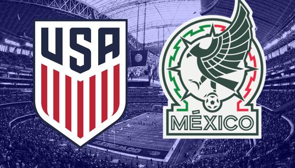 Estados Unidos (Team USA o USMNT) y México jugarán por la gran final de la Nations League en vivo y en directo desde el A&T Stadium de Arlington, Texas. (Foto: Composición)