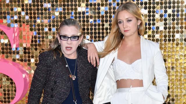 Billie Lourd, hija de la actriz: “El mundo la amó y la extrañará profundamente". (Foto: Getty)