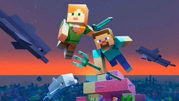 La empresa que creó Minecraft, un juego muy popular entre los jóvenes, anunció el mes pasado que no iba a utilizar la tecnología de bloques. (Foto: Minecraft).