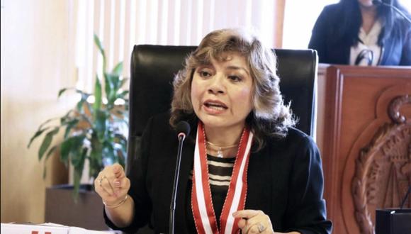 El Poder Judicial ordenó la reposición de Zoraida Ávalos como fiscal suprema del Ministerio Público. (Foto: Difusión)