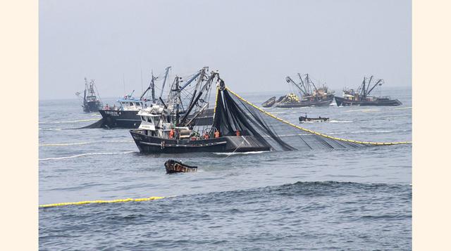 Pesca registró en febrero descenso a -18.9%. En enero su crecimiento había sido de 40.4%.