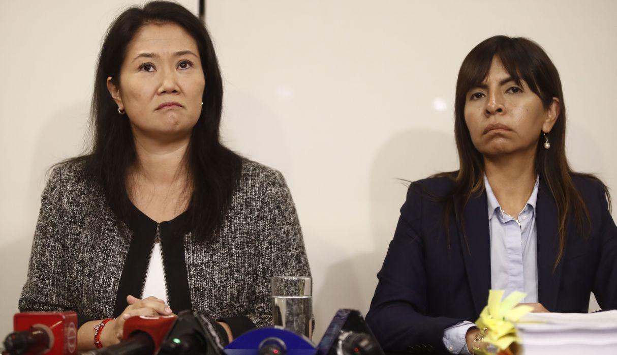 Giulliana Loza presentó apelación contra la prisión preventiva de Keiko Fujimori. (Foto: GEC)