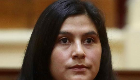 Yenifer Paredes fue trasladada hasta el Tercer Juzgado de Investigación Preparatoria Nacional de la Corte Superior Nacional. (Foto: AFP)