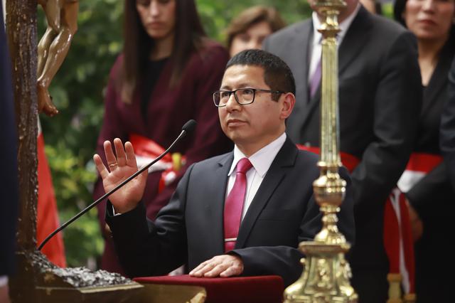 Edmer Trujillo, ministro de Transportes y Comunicaciones. Renunció este 13 de febrero de 2020 en su segundo periodo en el cargo. (Foto: Presidencia Perú)