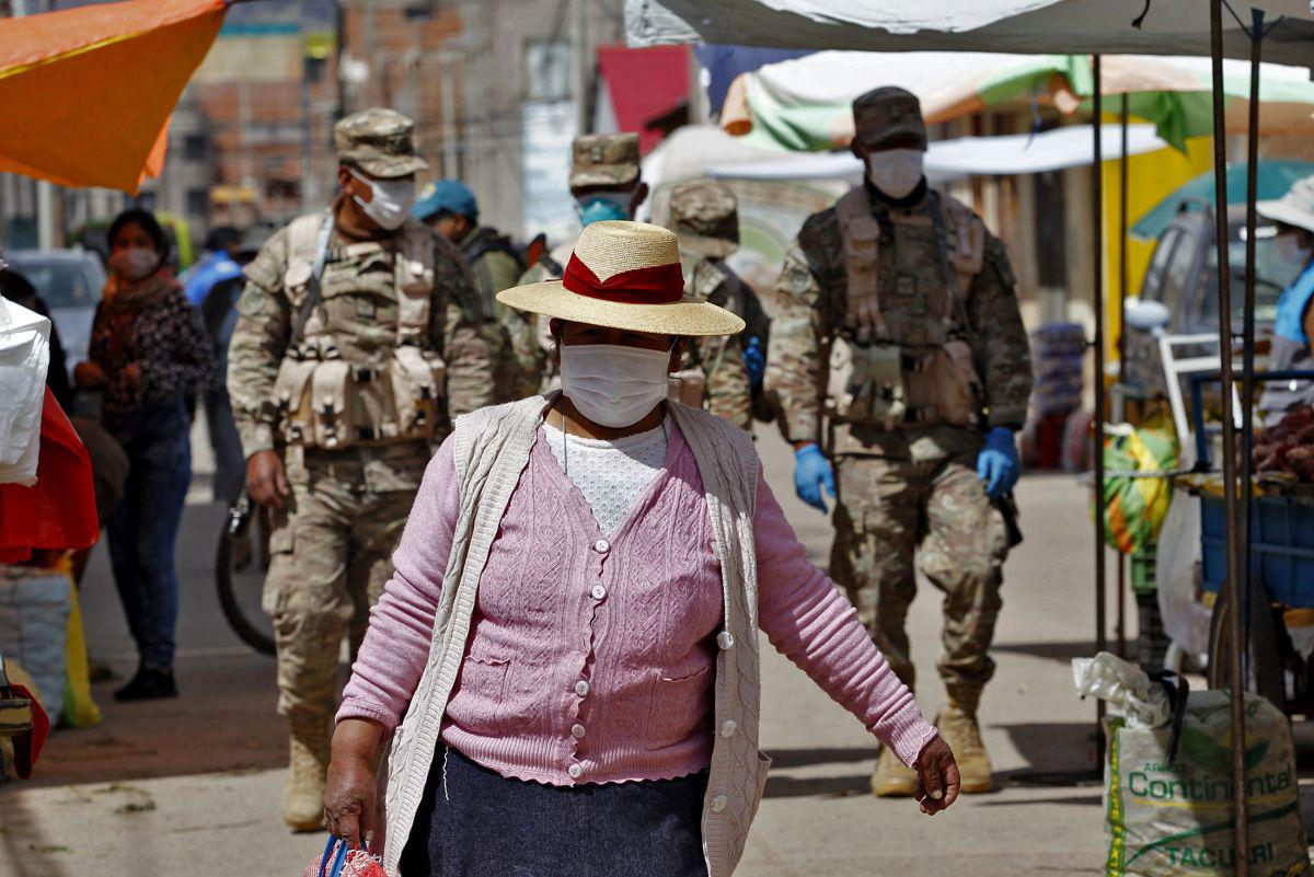 Compras en mercados (Foto: Juan Carlos CISNEROS / AFP)