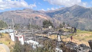 Campamento minero de Los Chancas de Southern Perú acabó en cenizas tras incendio provocado
