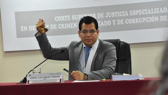 El juez Jorge Chávez Tamariz evaluó el pedido de la defensa de Monteverde el pasado miércoles. (Foto: Poder Judicial)