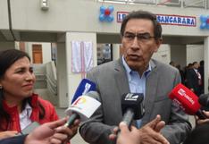 Vizcarra: “esperamos que a partir de la próxima semana se atienda el pedido de adelanto de elecciones”