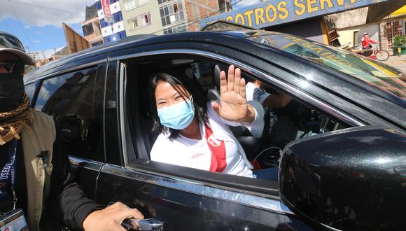 Keiko Fujimori participará en el debate presidencial organizado por el JNE este domingo 30 de mayo. (Foto: Juan Sequeiros / Referencial)
