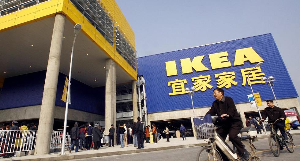 El gigante sueco de muebles Ikea informó que había cerrado temporalmente la mitad de sus 30 tiendas en China continental hasta nuevo aviso en medio de preocupaciones por el nuevo coronavirus mortal. (AFP)