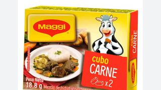 Indecopi sanciona a Nestlé por su marca “Maggi Cubito Carne” por no contener carne