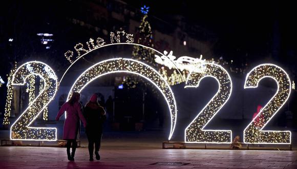Desde Seúl a San Francisco, pasando por México o Atenas, las celebraciones de Año Nuevo volvieron a verse limitadas o directamente canceladas. (Foto: AFP)