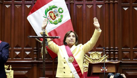 Dina Boluarte asumió en la víspera como la primera mandataria del Perú.  (Flickr - Presidencia)