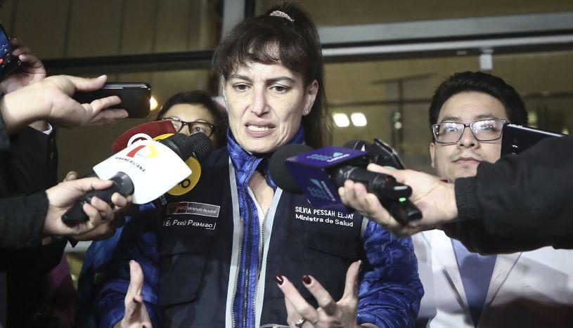 La ministra de Salud, Silvia Pessah, dio detalles de las acciones implementadas contra el dengue. (Foto: El Comercio)