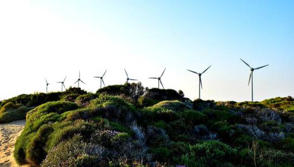 La potencia máxima de la energía eólica en Grecia, actualmente de 8,205 MW, se multiplicó por más de seis en dos años. (Foto: iStock)