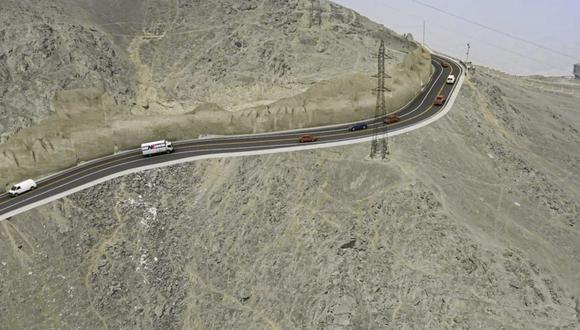 La nueva vía Pasamayito cuenta con una inversión superior a los S/ 60 millones. Foto: Andina/referencial