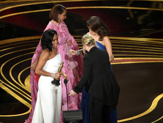 Oscar 2019: Regina King gana como Mejor actriz de reparto (Fuente: AFP)