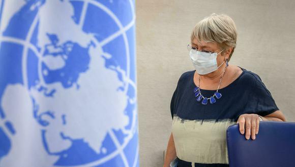Michelle Bachelet, enumeró una lista de crisis ambientales como, entre otras, la hambruna en Madagascar, la desertificación en el Sahel, la escasez de recursos hídricos en Oriente Medio, los incendios en Siberia y California y las inundaciones en China y Alemania. (Foto: AFP)