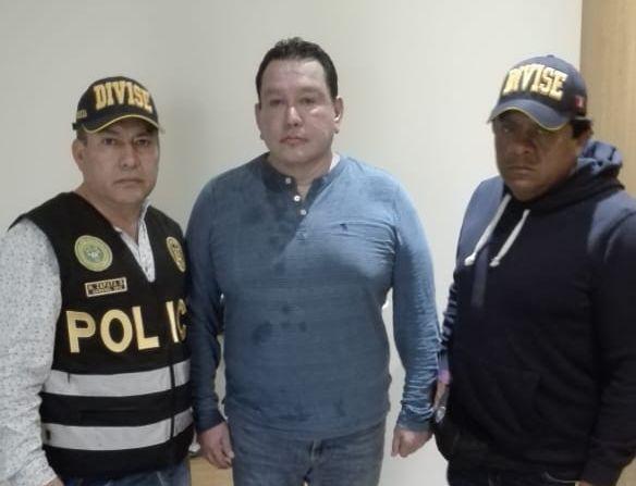 Félix Moreno capturado en Cieneguilla. (Foto: Difusión / Mininter)