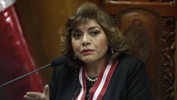 Zoraida Ávalos fue acusada constitucionalmente por su decisión de suspender los actos de investigación contra Pedro Castillo. Foto: Archivo GEC