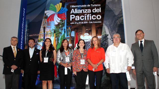 Las autoridades de turismo de Perú, México, Colombia y Chile dieron inicio a la I Macrorrueda de Turismo de la Alianza del Pacífico. (Foto: Proexport de Colombia)