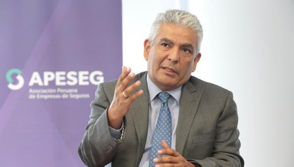 Eduardo Morón, presidente de la Asociación Peruana de Empresas de Seguros (Apeseg).