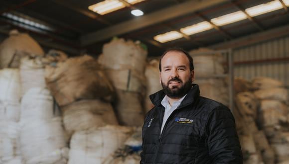 Ricardo Zevallos, gerente general de Virutex Perú, empresa que también cuenta con una fábrica para producción de bolsas de basura biodegradables.