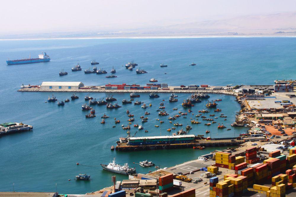 La mercadería llega al Muelle 7 del Terminal Portuario de Arica y se dirige ala Zofratacna.