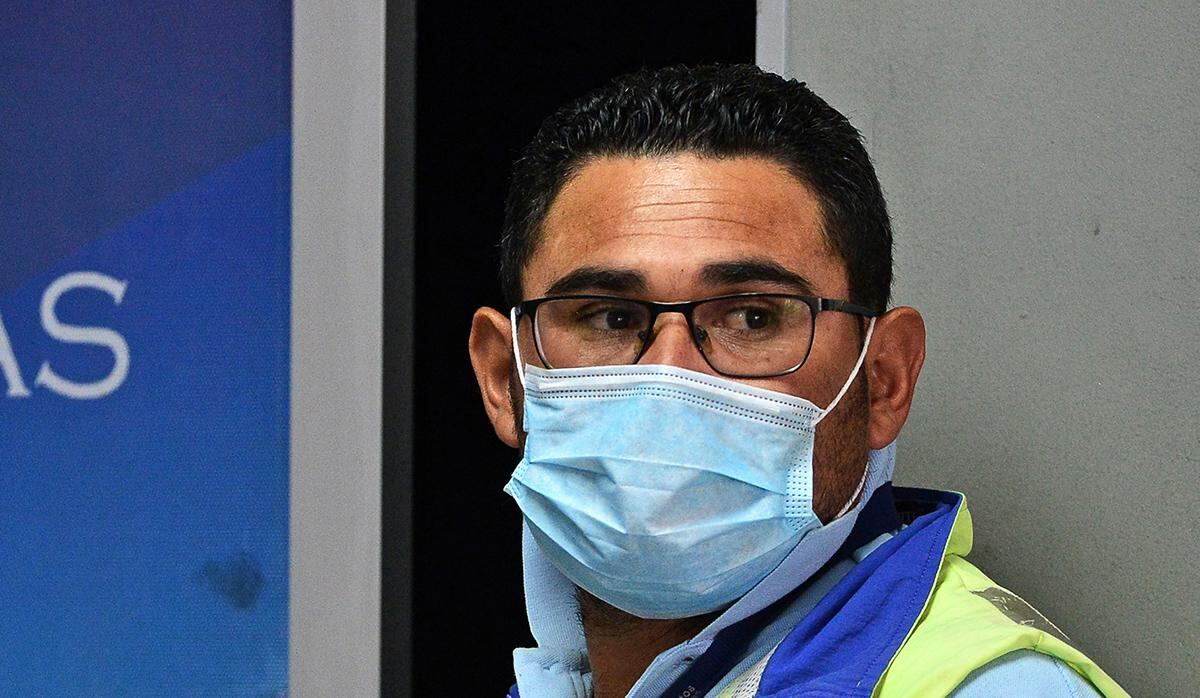 Primer caso de coronavirus en Colombia. (Foto: AFP)