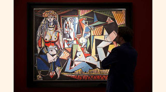 El récord en subasta, por ahora, lo tiene el lienzo Las mujeres de Argel (Versión 'O'), (1955), de Pablo Picasso, adquirido en mayo de 2015 en Nueva York por US$ 179.36 millones. (Foto: Reuters), desbancando a Tres estudios de Lucian Freud, de F