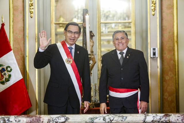 Jorge Moscoso Flores, ministro de Relaciones Exteriores. Renunció el 30 de septiembre de 2019. (Foto: Presidencia Perú)