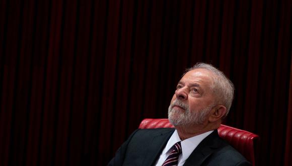 Luiz Inácio Lula da Silva, presidente electo de Brasil, durante la certificación de las elecciones presidenciales de Brasil de 2022 en el Tribunal Superior Electoral (TSE) en Brasilia, Brasil, el lunes 12 de diciembre de 2022. (Fotógrafo: Andressa Anholete/Bloomberg)