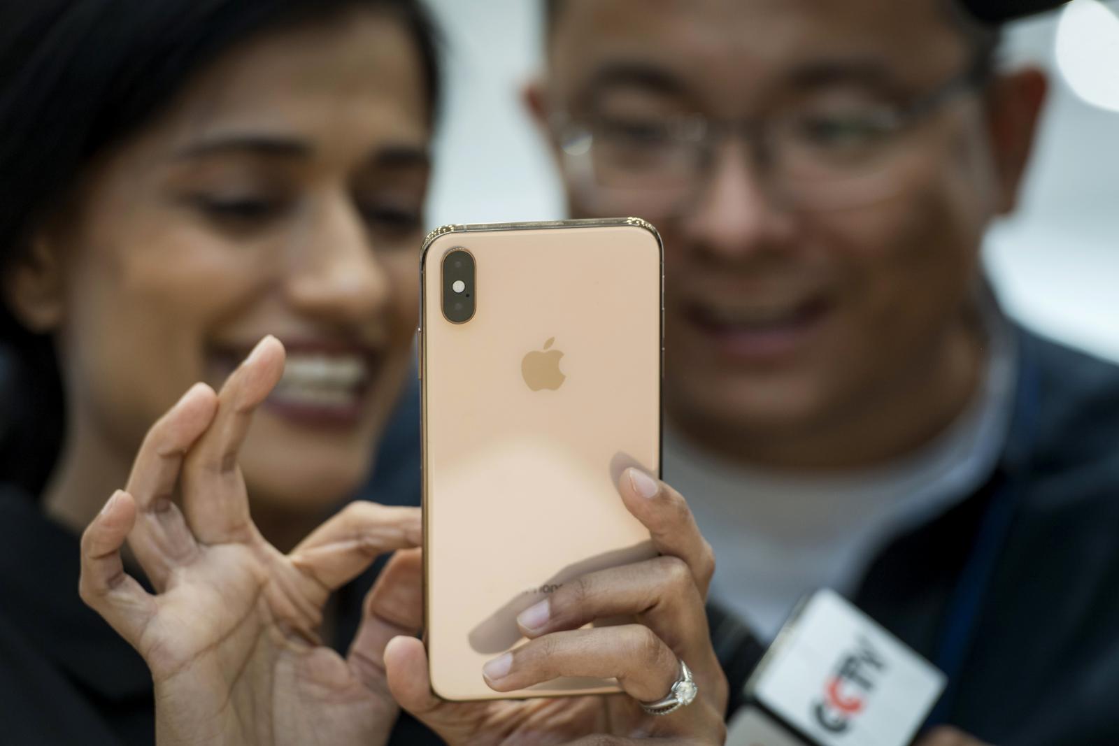iPhone XS. (Foto: Bloomberg).